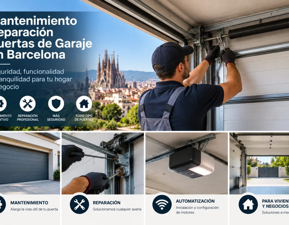 Mantenimiento Reparacion Puertas de Garaje en Barcelona 960x750 - Mantenimiento Reparación Puertas de Garaje en Barcelona