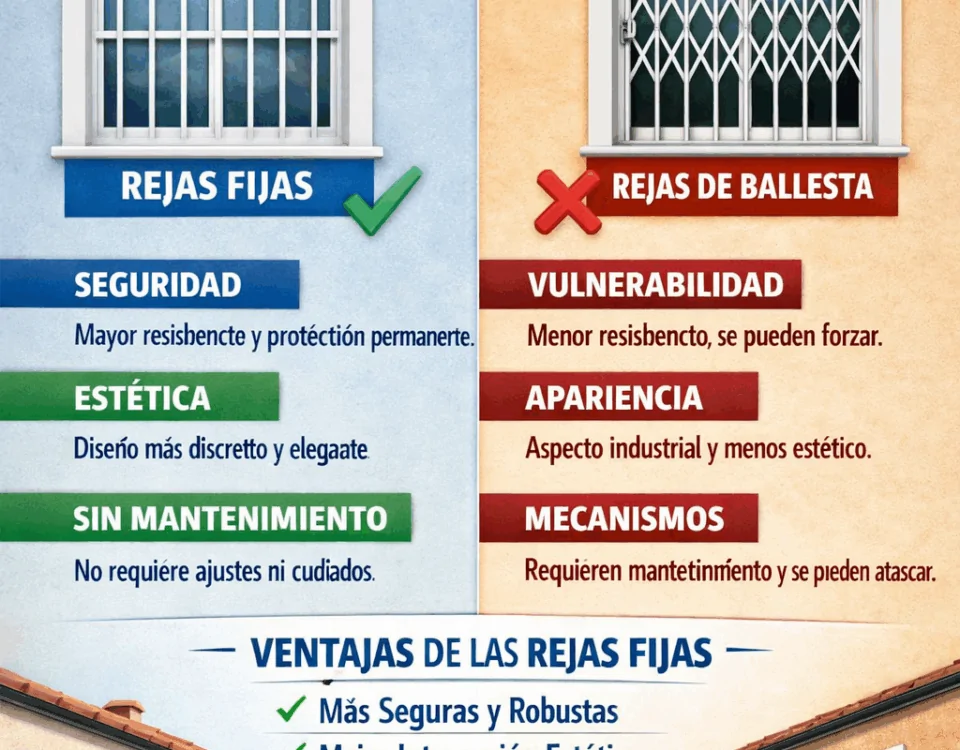 Cuales son las ventajas de instalar rejas fijas en comparacion con las rejas de ballesta 960x750 - ¿Cuáles son las ventajas de instalar rejas fijas en comparación con las rejas de ballesta?
