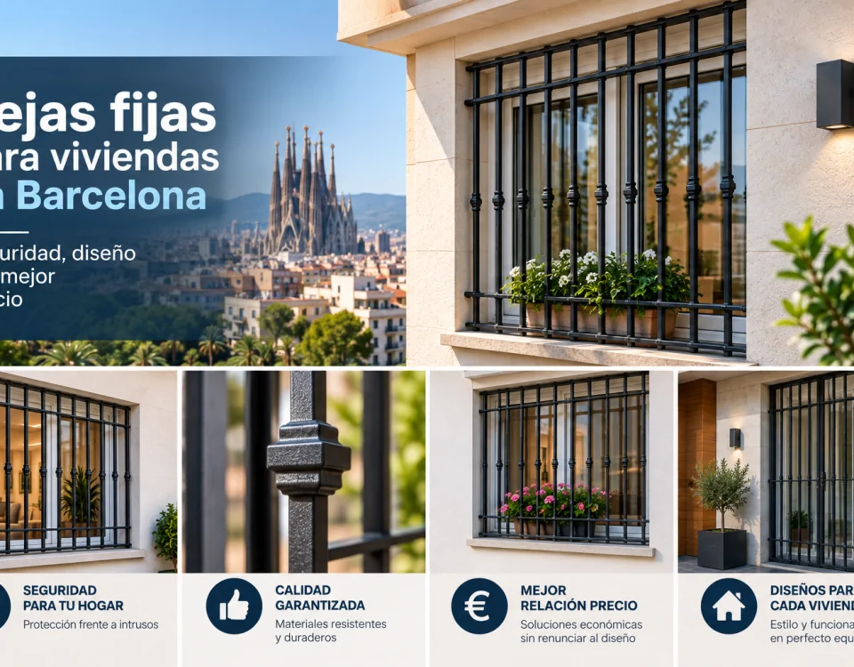 Que rejas fijas ofrecen la mejor relacion calidad precio para viviendas en Barcelona 960x750 - ¿Qué rejas fijas ofrecen la mejor relación calidad-precio para viviendas en Barcelona?