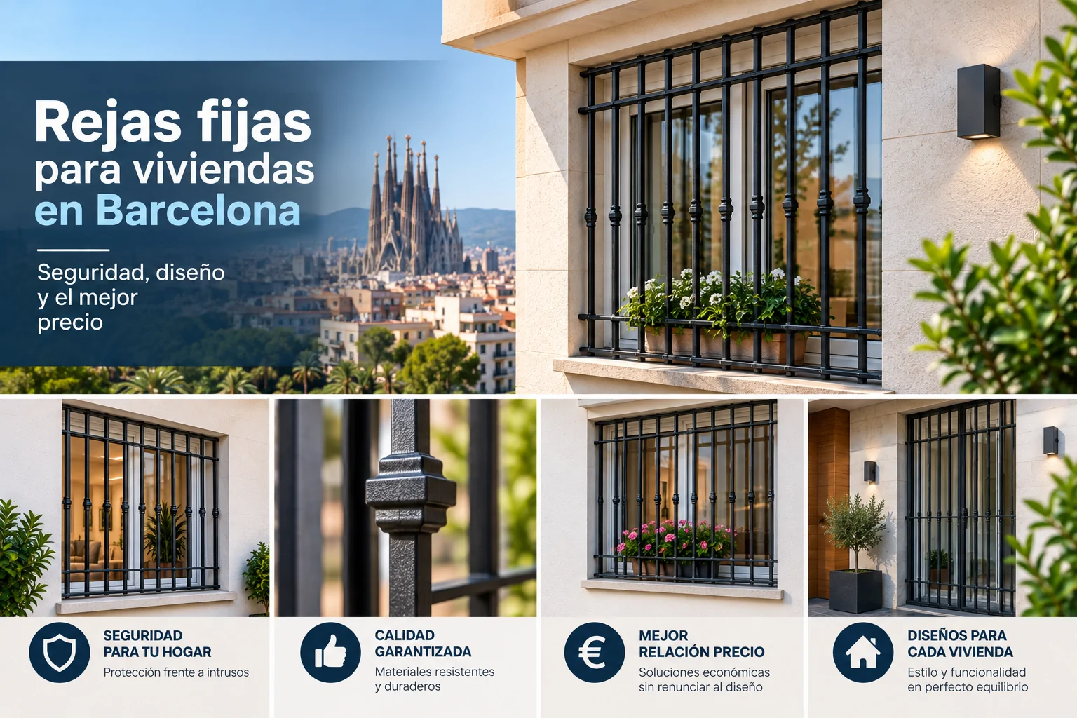 ¿Qué rejas fijas ofrecen la mejor relación calidad-precio para viviendas en Barcelona? Que rejas fijas ofrecen la mejor relacion calidad precio para viviendas en Barcelona - ¿Qué rejas fijas ofrecen la mejor relación calidad-precio para viviendas en Barcelona?