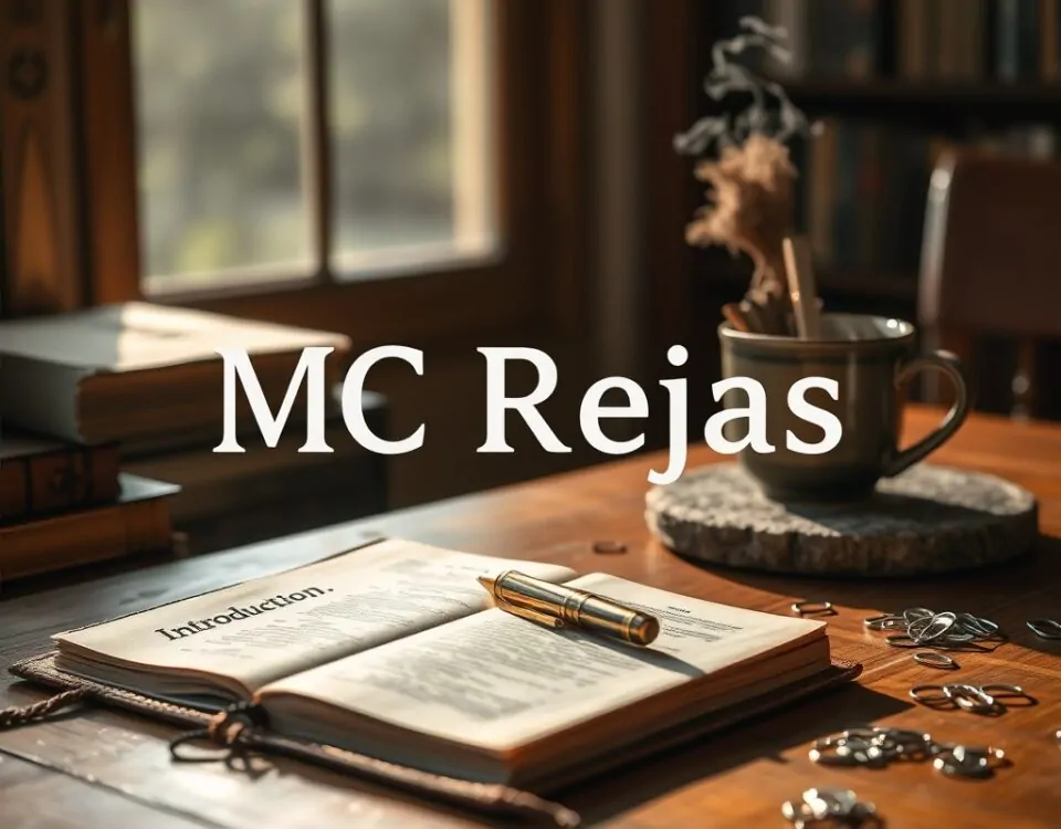 Escritorio de roble iluminado con un diario abierto, pluma de bronce, taza humeante y papelitos; cálida luz de tarde. Cuales son las rejas de ballesta mas recomendadas para puertas en Barcelona.
