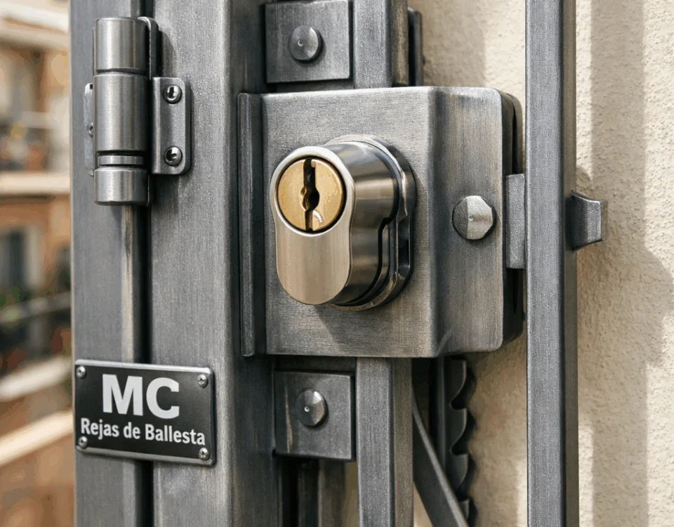 Cuales son las rejas de seguridad mas eficientes contra intrusiones en Barcelona, reja metálica en ventana