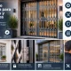 Rejas de ballesta para puertas y ventanas 80x80 - Fabricación Puertas y Rejas de Ballestas
