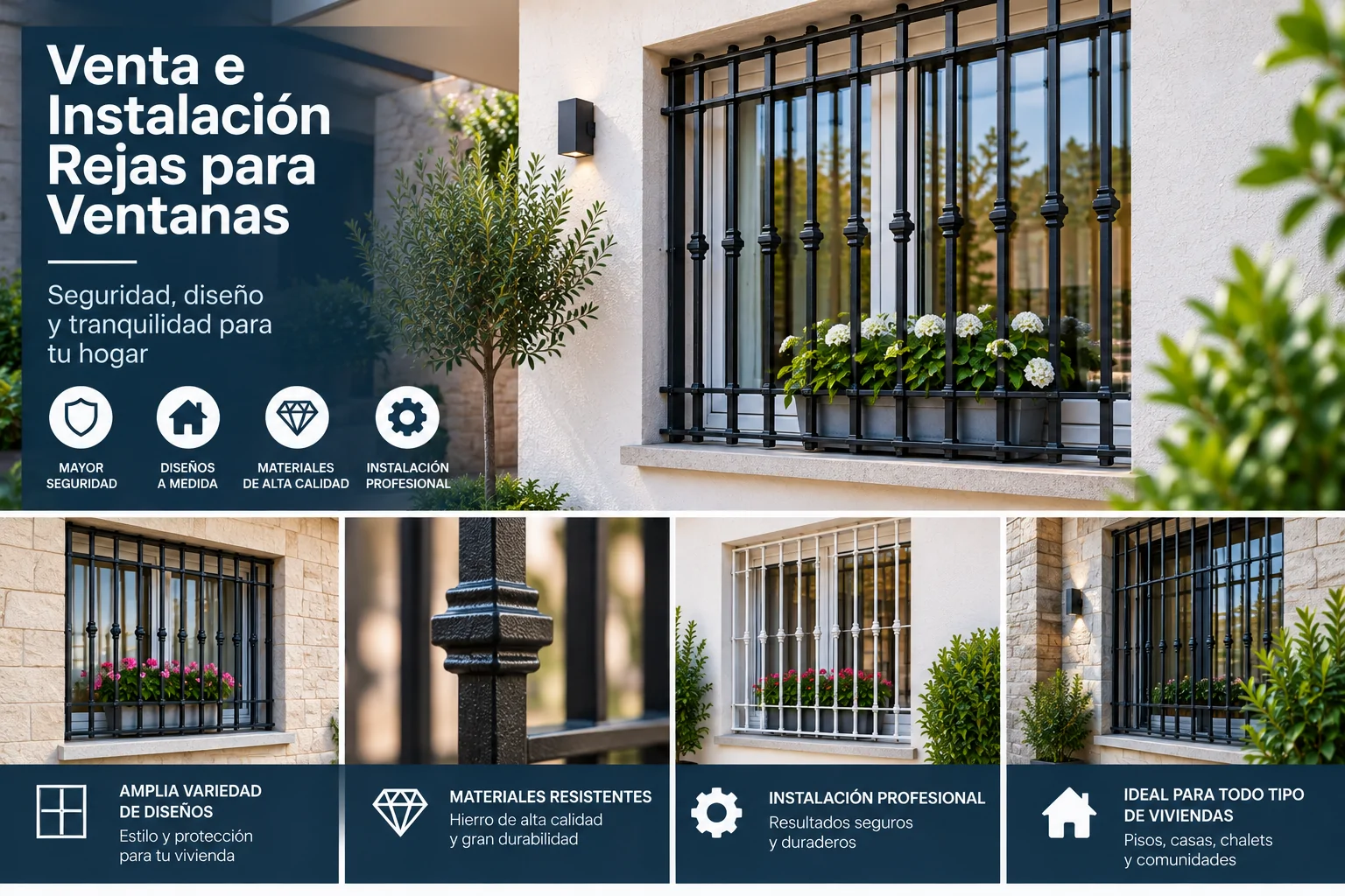 Venta e Instalación Rejas para Ventanas Venta e Instalacion Rejas para Ventanas - Venta e Instalación Rejas para Ventanas